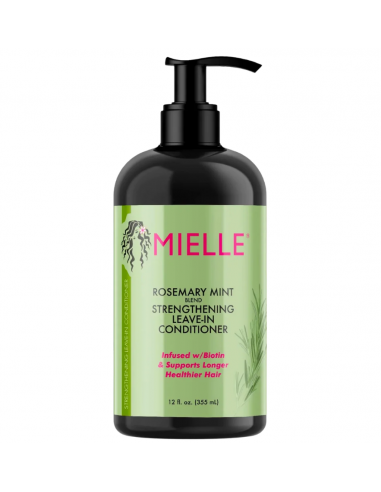 Mielle Crème leave in conditioner sans rinçage mielle rosarin mielle 355ml - Parfum et cosmétiques authentiques en vente chez Choupinette para & parfumerie