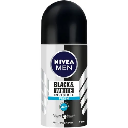 Nivea Déodorant stick nivea man black white invisible fresh 50ml - Parfum et cosmétiques authentiques en vente chez Choupinette para & parfumerie