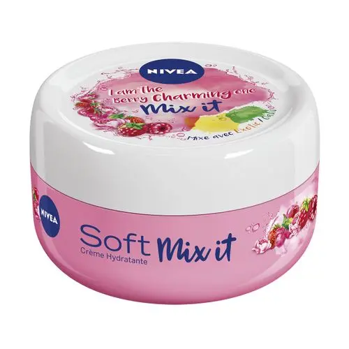 Nivea Crème nivea hydratante i'am the berry charming one mix it rose soft 100ml - Parfum et cosmétiques authentiques en vente chez Choupinette para & parfumerie