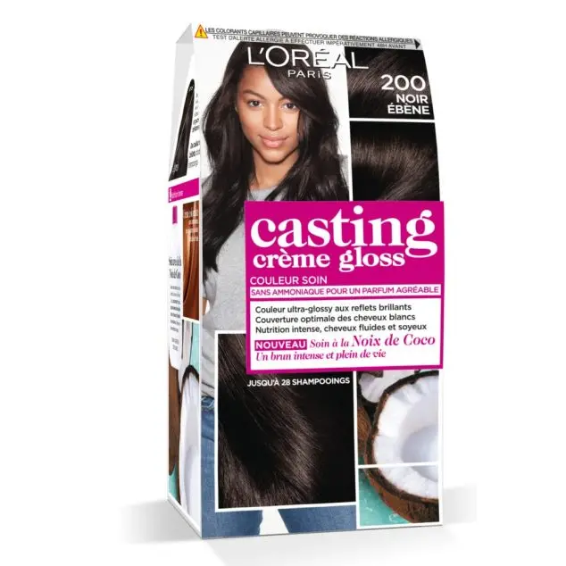 Casting Coloration casting crème gloss n°200 noir 2bène - Parfum et cosmétiques authentiques en vente chez Choupinette para & parfumerie