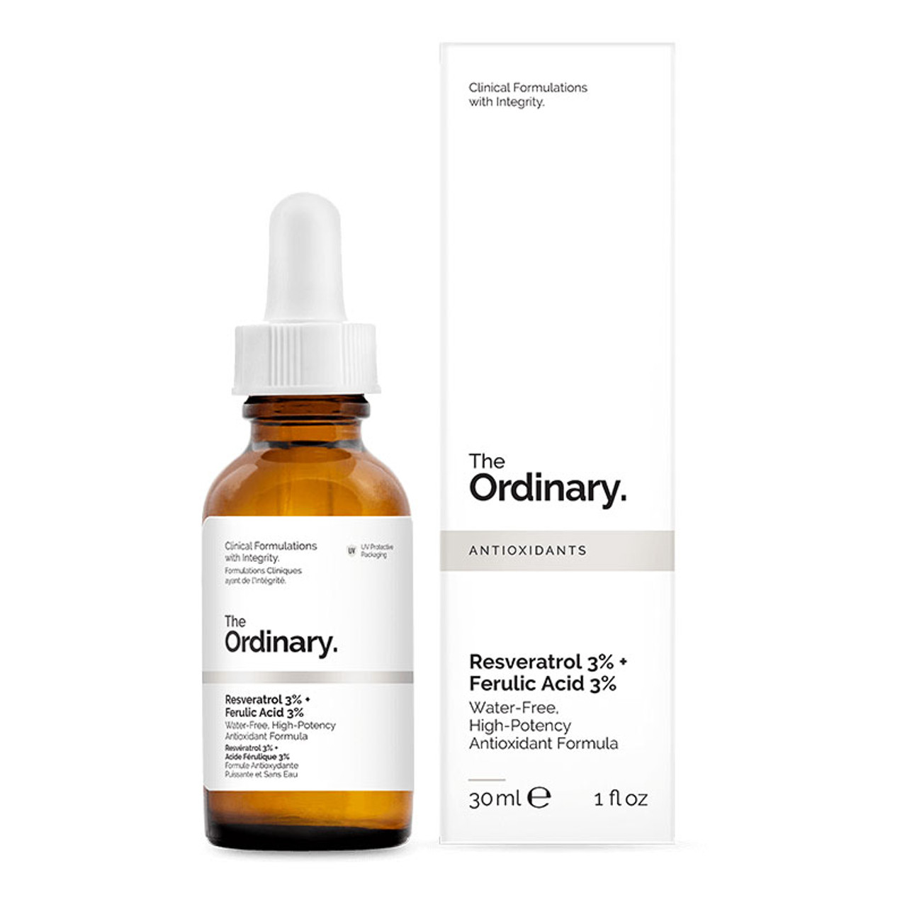 Resvératol 3% acide férulique 3% the ordinary 30ml - The ordinary | Parfumerie & Parafumerie en ligne