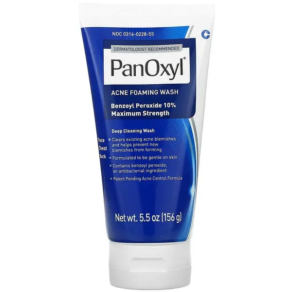 Gel nettoyant panoxyl acné 10% benzoyl peroxide 156g - Penoxyl | Parfumerie & Parafumerie en ligne