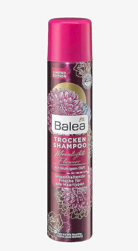 Balea Shampoing sec balea spray moonlight flowers 200ml - Parfum et cosmétiques authentiques en vente chez Choupinette para & parfumerie