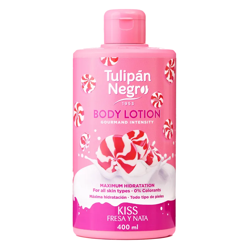 Tulipan Negra Lotion corporelle tulipan negra gourmand intensity (tous types de peaux) - Parfum et cosmétiques authentiques en vente chez Choupinette para & parfumerie