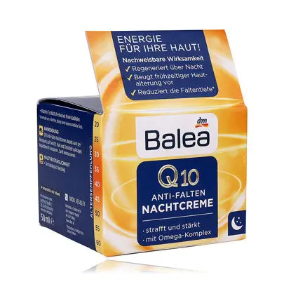 Crème hydratante nuit balea q10 vitamine e omega nachtcreme - Balea | Parfumerie & Parafumerie en ligne