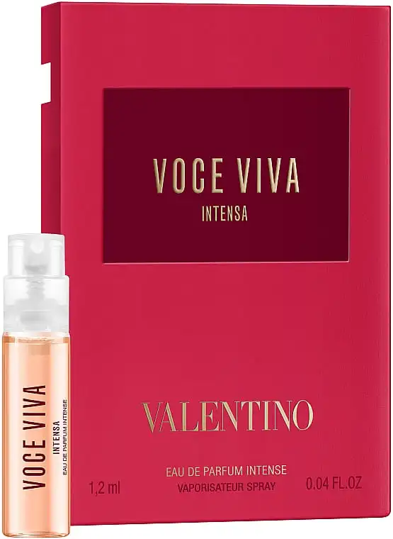 Valentino Échantillon parfum valentino voce viva intense - Parfum et cosmétiques authentiques en vente chez Choupinette para & parfumerie