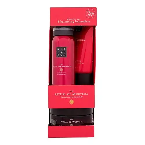 Rituals coffret rituals taille xs 3 balancing bestsellers the ritual of ayurveda (mousse de douche 50ml + gommage 125g + crème corporelle 70ml) - Parfum et cosmétiques authentiques en vente chez Choupinette para & parfumerie