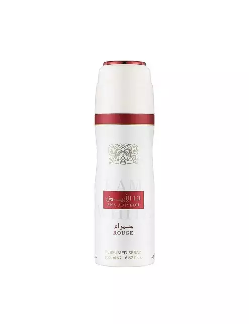 Déodorant ana abyad rouge lattafa 200ml - Lattafa | Parfumerie & Parafumerie en ligne
