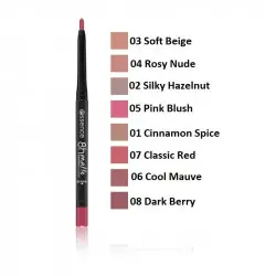 Crayon lèvre essence 8h matte comfort n°02 silky hazelnut - Essence | Parfumerie & Parafumerie en ligne
