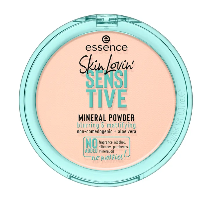 Essence Poudre mineral essence sensitive n°01 translucent - Parfum et cosmétiques authentiques en vente chez Choupinette para & parfumerie