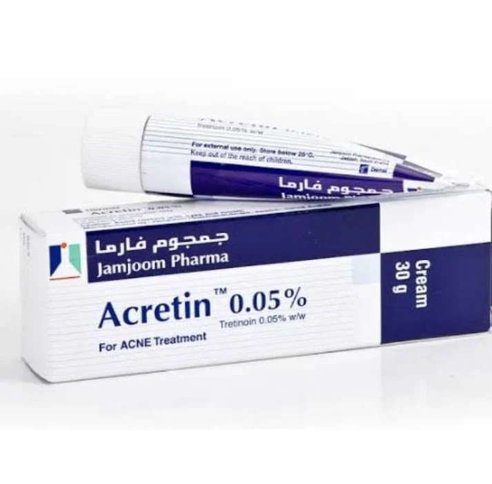 Crème acretin 0.05 tretinoin  anti acnée 30g - Acretin | Parfumerie & Parafumerie en ligne