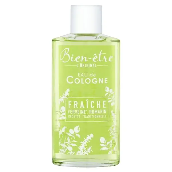 Eau de cologne bien être fraiche verveine romarin 250ml - Bien être | Parfumerie & Parafumerie en ligne