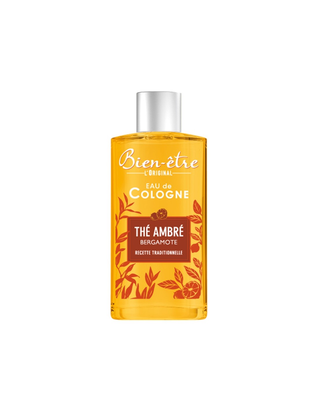 Eau de cologne bien être thé ambré bergamote 250ml - Bien être | Parfumerie & Parafumerie en ligne