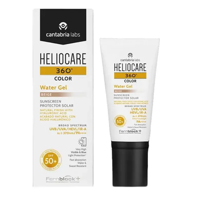 CANTABRIA LABS Écran solaire heliocare 360 water gel beige spf50+ 50ml - Parfum et cosmétiques authentiques en vente chez Choupinette para & parfumerie