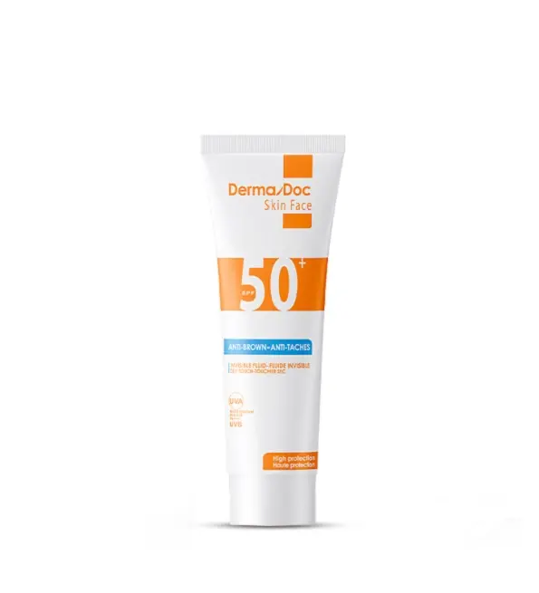 Derma doc Écran solaire derma doc invisible spf50+ 50ml - Parfum et cosmétiques authentiques en vente chez Choupinette para & parfumerie
