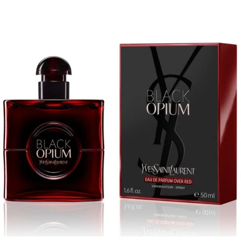Yves Saint Laurent Parfum black opium over red yves saint laurent 50ml - Parfum et cosmétiques authentiques en vente chez Choupinette para & parfumerie