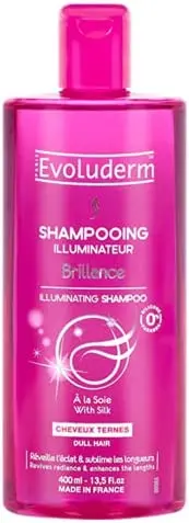 Evoluderm Evoluderm shampoing illuminateur brillance 400ml - Parfum et cosmétiques authentiques en vente chez Choupinette para & parfumerie