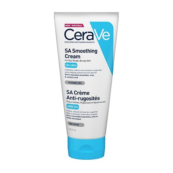 Cerave Sa crème anti rugosités 177ml - Parfum et cosmétiques authentiques en vente chez Choupinette para & parfumerie
