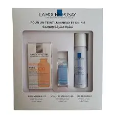 La roche posay Coffret la roche posay sérum pure vitamin c10 30ml + hyalu b5 10ml + eau thermale 50ml - Parfum et cosmétiques authentiques en vente chez Choupinette para & parfumerie