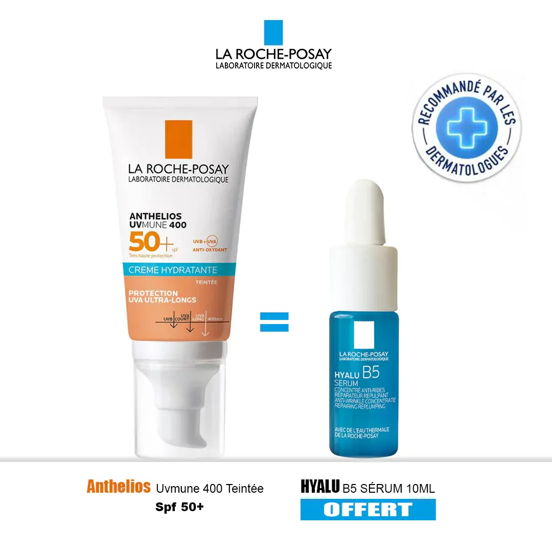 La roche posay Écran solaire gel confort hydratation la roche posay anthelios 50+ peau sèche sensible + acide hyaluronique - Parfum et cosmétiques authentiques en vente chez Choupinette para & parfumerie