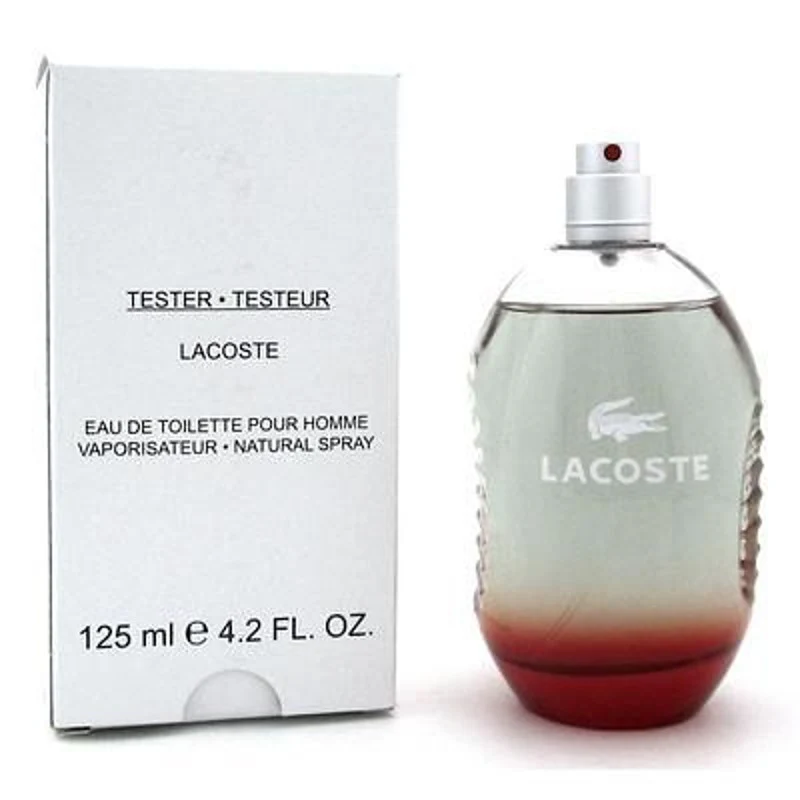 Testeur parfum lacoste red pour homme 125ml - Lacoste | Parfumerie & Parafumerie en ligne