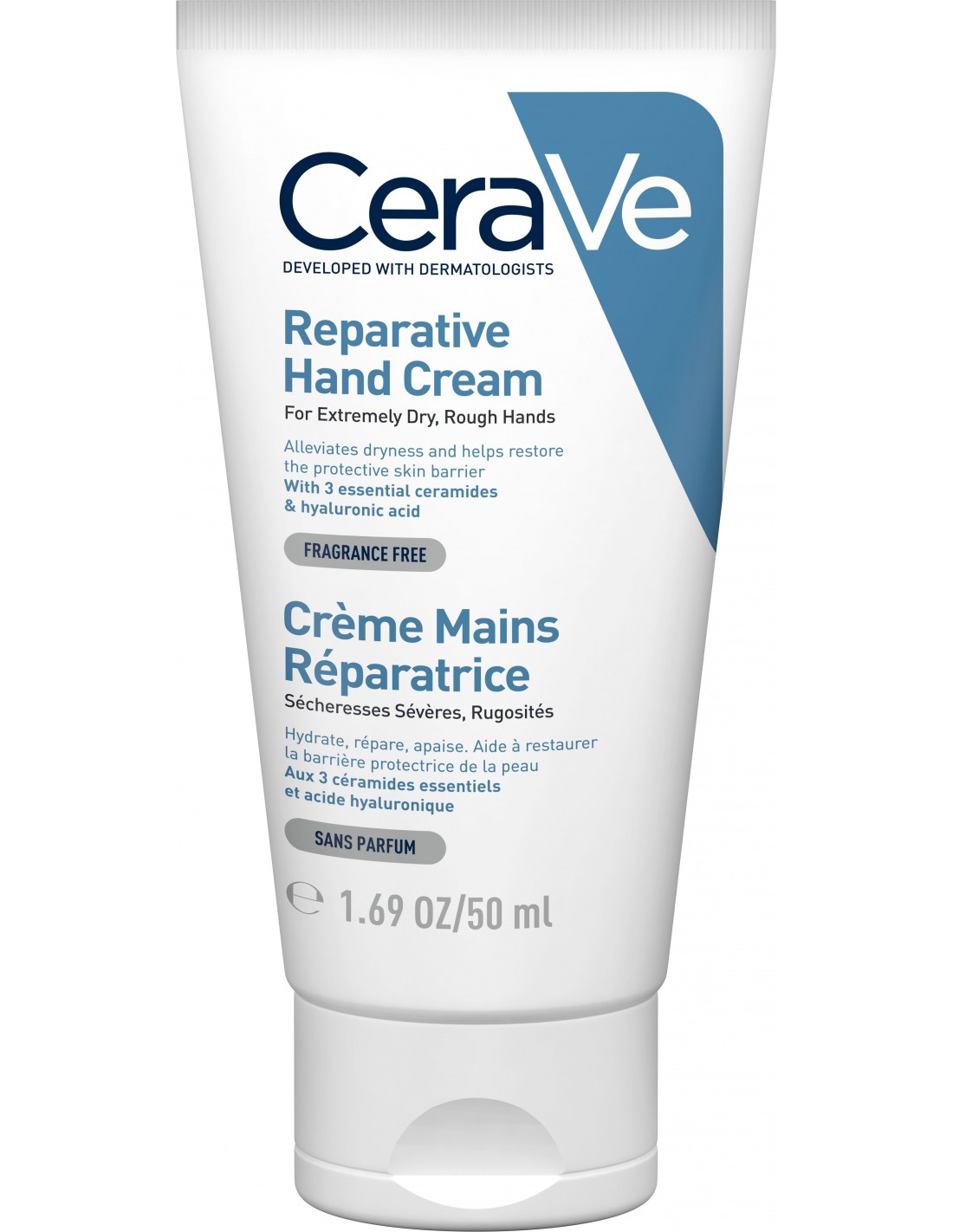 Crème cerave mains réparatrice 100ml - Cerave | Parfumerie & Parafumerie en ligne
