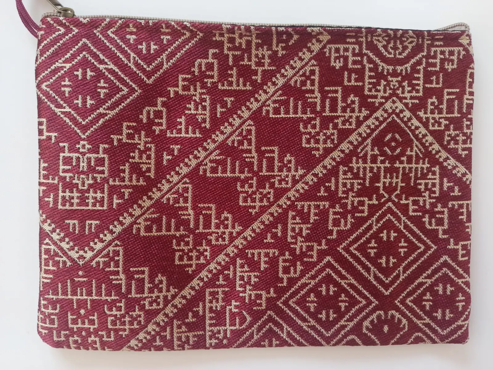 Pochette artisanale (grenat) -   | Parfumerie & Parafumerie en ligne