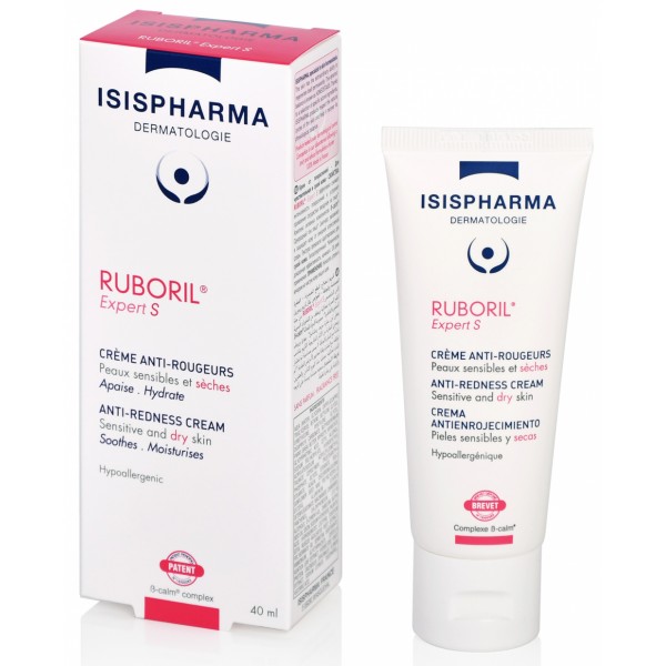 Isispharma Crème anti rougeurs ruboril isispharma 40ml - Parfum et cosmétiques authentiques en vente chez Choupinette para & parfumerie