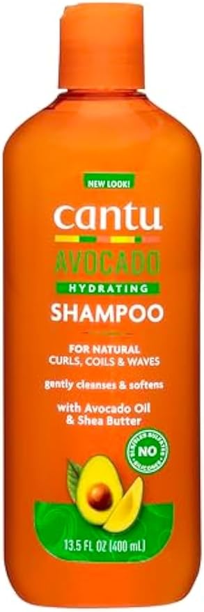 Cantu Shampoing cantu avocado hydrating avec beurre de karité et avocat 400ml  - Parfum et cosmétiques authentiques en vente chez Choupinette para & parfumerie