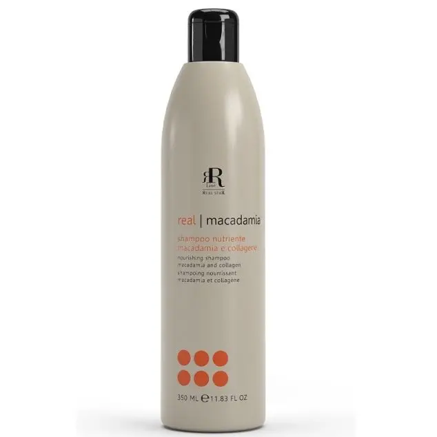 Real star Shampoing real star macadamia et collagene nourissant 350ml - Parfum et cosmétiques authentiques en vente chez Choupinette para & parfumerie