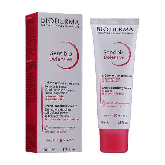 Bioderma Crème active apaisante sensibio defensive bioderma 40ml - Parfum et cosmétiques authentiques en vente chez Choupinette para & parfumerie