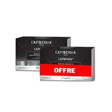 Vitamine capiderma canada capiphan 60 capsules + 20 capsules offerttes  - capiderma | Parfumerie & Parafumerie en ligne