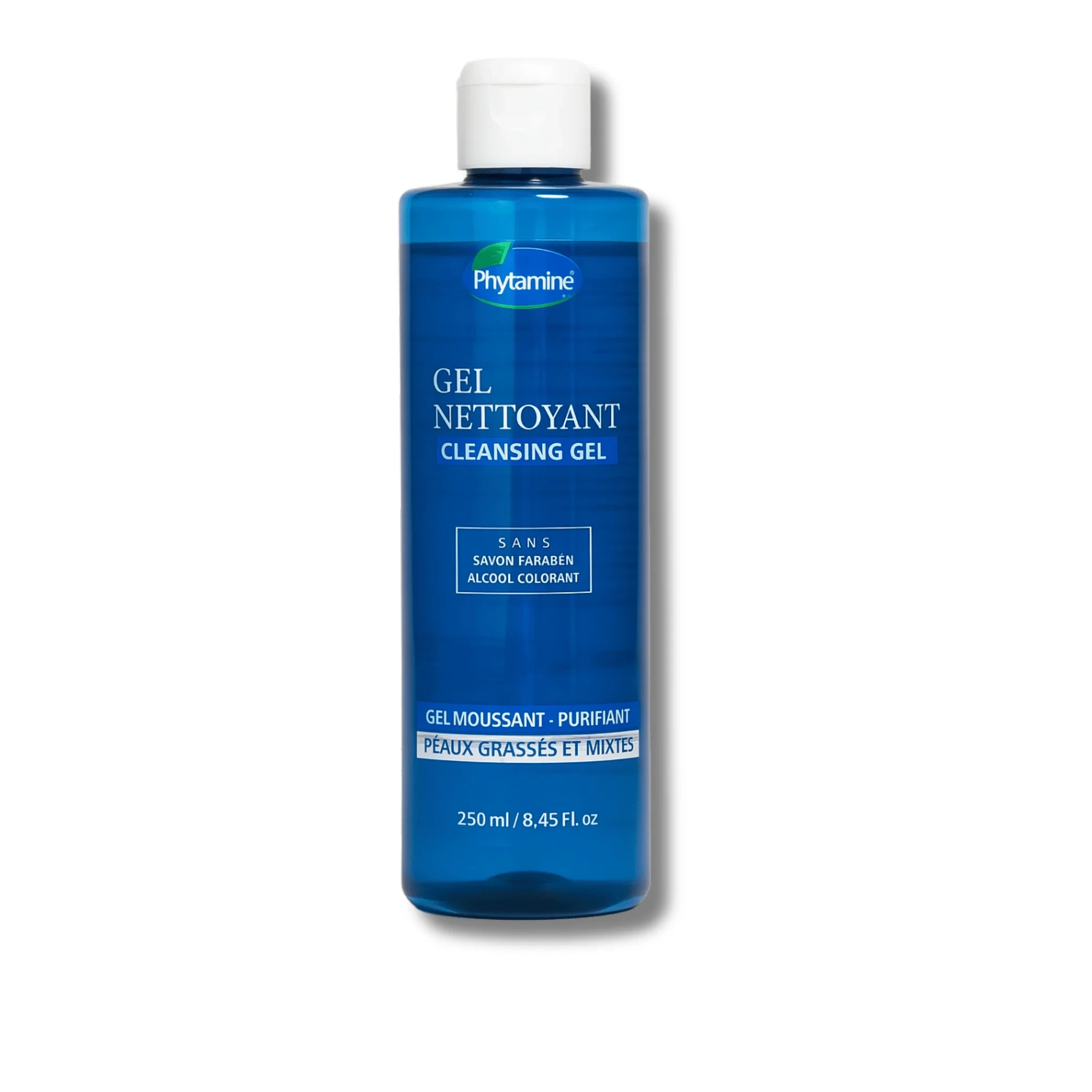 Phytamine Gel nettoyant phytamine peaux grasses et sensibles 250ml - Parfum et cosmétiques authentiques en vente chez Choupinette para & parfumerie