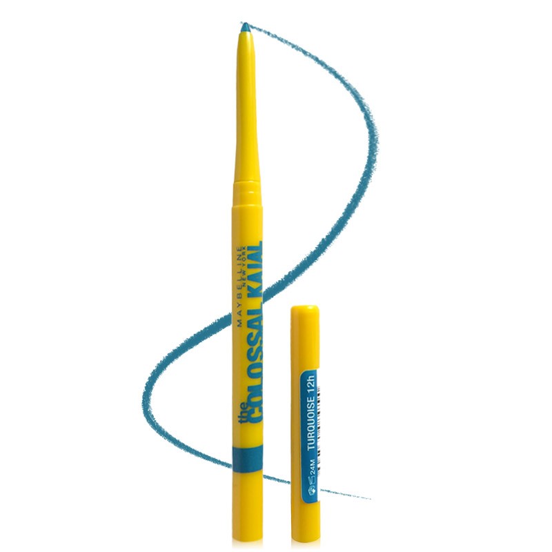 Crayon maybelline the colossal kajal 12h turquoise - Maybelline | Parfumerie & Parafumerie en ligne