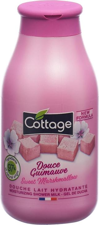 Cottage Crème de douche cottage sweet marshmallow 250ml - Parfum et cosmétiques authentiques en vente chez Choupinette para & parfumerie