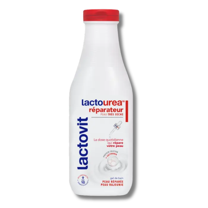 Gel nettoyant lactovit lactourea réparateur peau très sèche 250ml - Lactovit | Parfumerie & Parafumerie en ligne