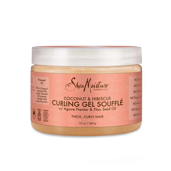 Gel souffé shea moisture coconut hibiscus curling 340ml - Shea moisture | Parfumerie & Parafumerie en ligne