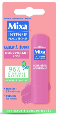 Mixa Baume à lèvre mixa nourrissant rosé - Parfum et cosmétiques authentiques en vente chez Choupinette para & parfumerie