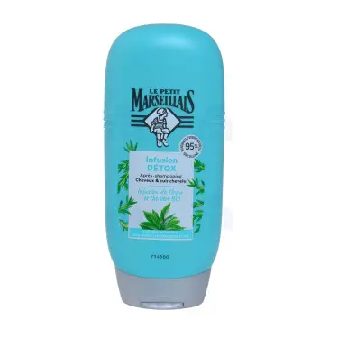 Le petit marseillais Le petit marseillais après-shampoing infusion détox 200ml - Parfum et cosmétiques authentiques en vente chez Choupinette para & parfumerie