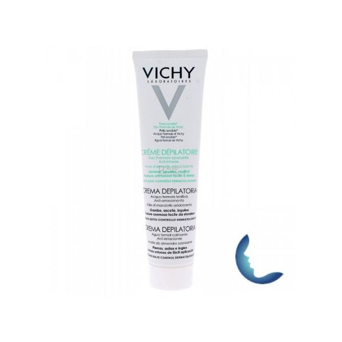 Crème dépilatoire vichy enrichie en eau thermale et huile d'amande  - Vichy | Parfumerie & Parafumerie en ligne