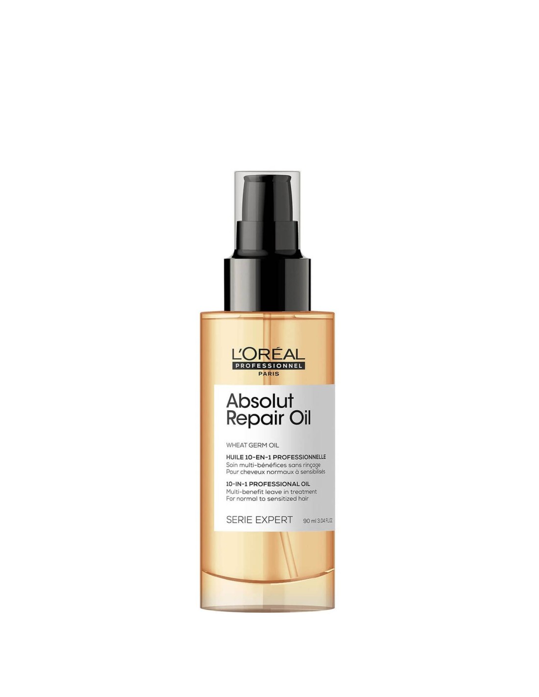 huile 10 en 1 professionnelle l'oréal absolut repair oil serie expert 90ml - L'oréal | Parfumerie & Parafumerie en ligne