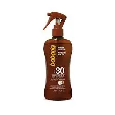 Huile bronzante babaria 30spf 200ml - Babaria | Parfumerie & Parafumerie en ligne