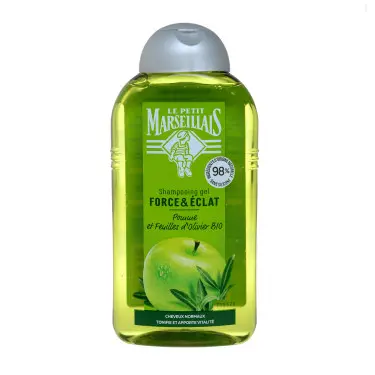 Le petit marseillais Shampoing le petit marseillais gel force et éclat 250ml - Parfum et cosmétiques authentiques en vente chez Choupinette para & parfumerie
