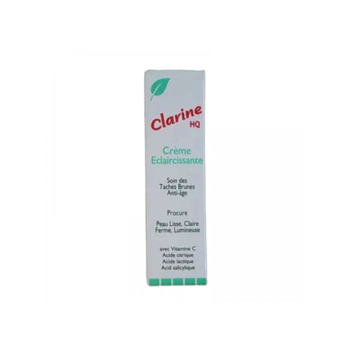 Crème éclaircissante clarine soin des taches brunes anti age 25g - Clarine | Parfumerie & Parafumerie en ligne