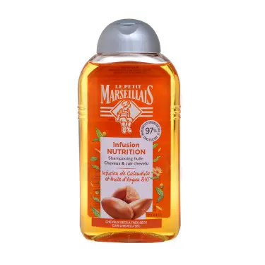 Le petit marseillais Shampoing le petit marseillais nutrition au lait de karité et miel cheveux secs cassants 250ml - Parfum et cosmétiques authentiques en vente chez Choupinette para & parfumerie