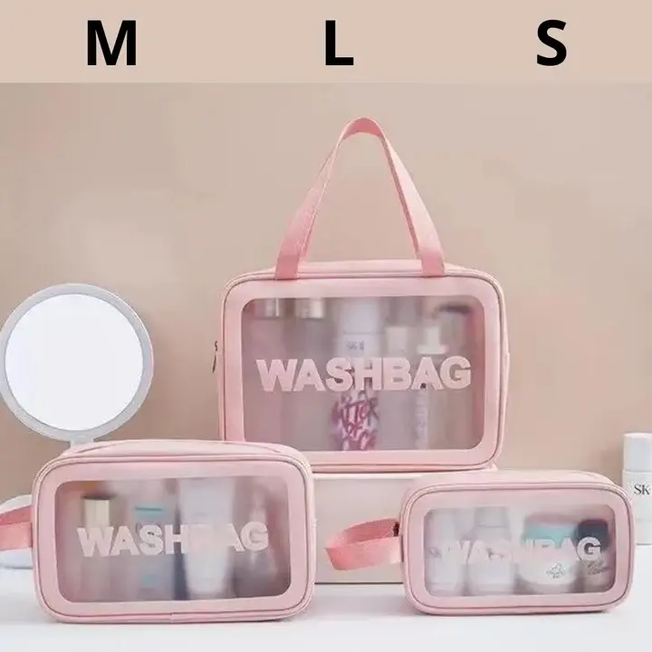 trousse de douche moyenne washbag (taille M) rose - Washbag | Parfumerie & Parafumerie en ligne
