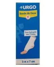 Bande de gaze urgo hydrophile avec 2 lisières taille 3m 10cm - Urgo | Parfumerie & Parafumerie en ligne