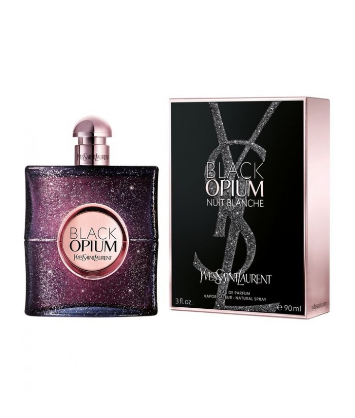 Yves Saint Laurent Parfum black opium nuit blanche yves saint laurent 90ml - Parfum et cosmétiques authentiques en vente chez Choupinette para & parfumerie