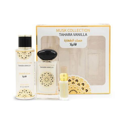 Coffret orchidée du golfe musc vanille (eau de parfum 60ml + spray corporel 250ml + musc 12ml) - Gulf Orchid | Parfumerie & Parafumerie en ligne