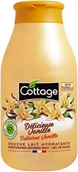 Cottage douche lait hydratante délicieuse vanille 250 ml - Cottage | Parfumerie & Parafumerie en ligne